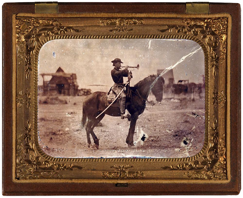 Quarter-plate tintype by an unidentified photographer. The Liljenquist Family Collection at the Library of Congress.