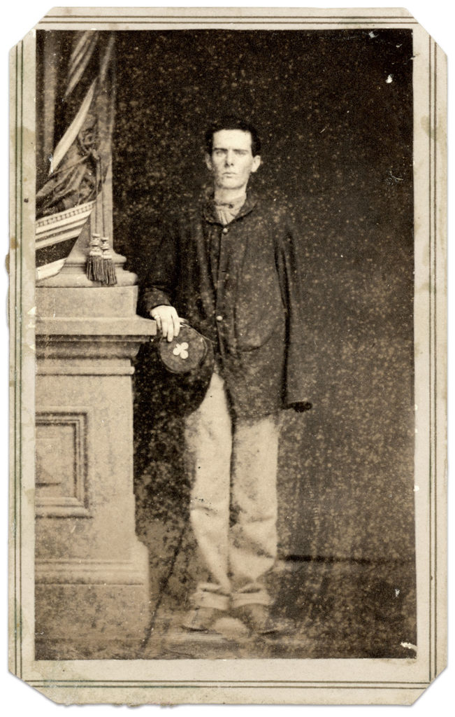 Carte de visite by an unidentified photographer. Author's collection.