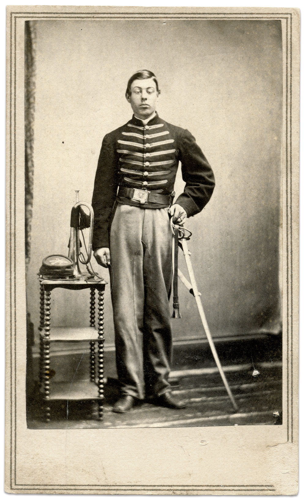 Carte de visite by Edwin A. Scholfield of Westerly, R.I. Rick Carlile Collection.