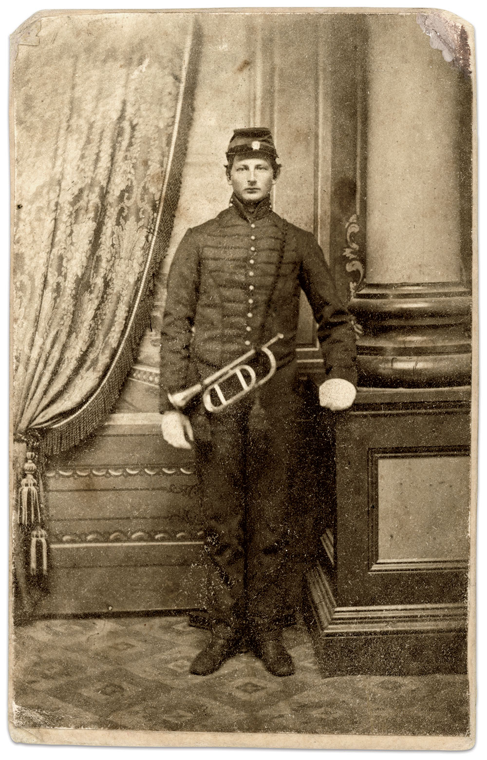 Carte de visite by an unidentified photographer. Chris Nelson Collection.