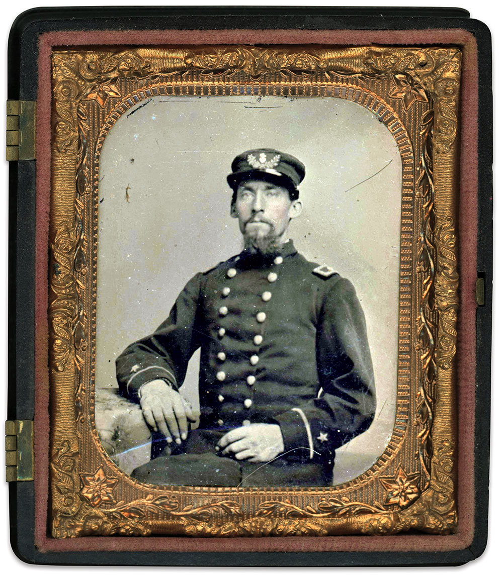 Sixth plate tintype by an unidentified photographer. Steven Karnes Collection.
