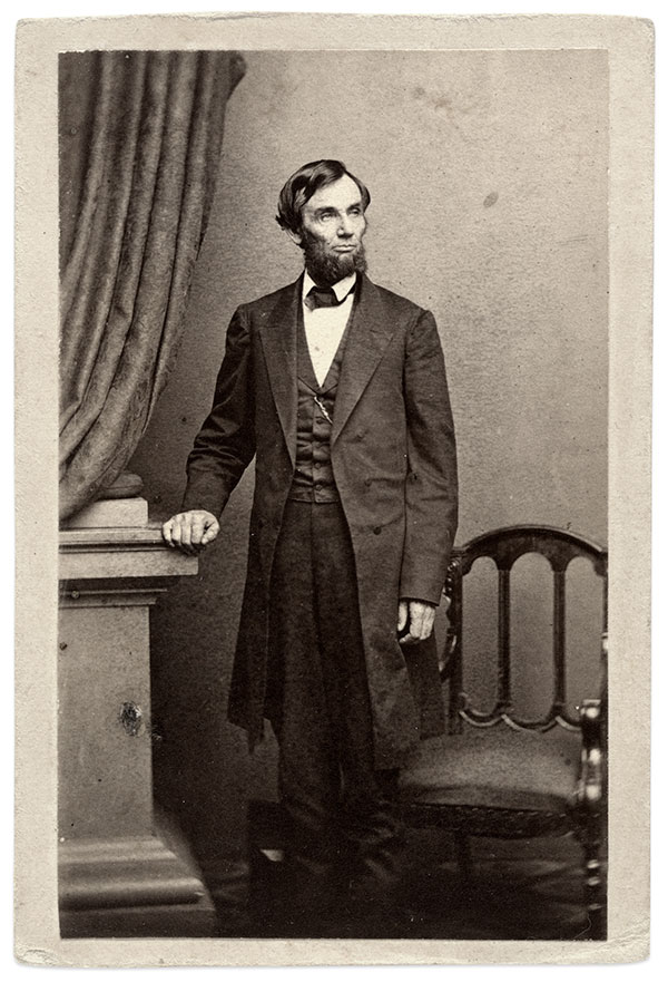 President Lincoln, April 17, 1863. National Portrait Gallery.