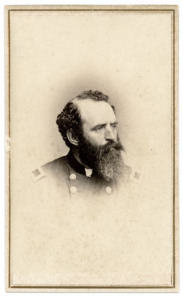 Brig. Gen. Romeyn B. Ayres. Carte de visite by Mathew B. Brady of Washington, D.C.