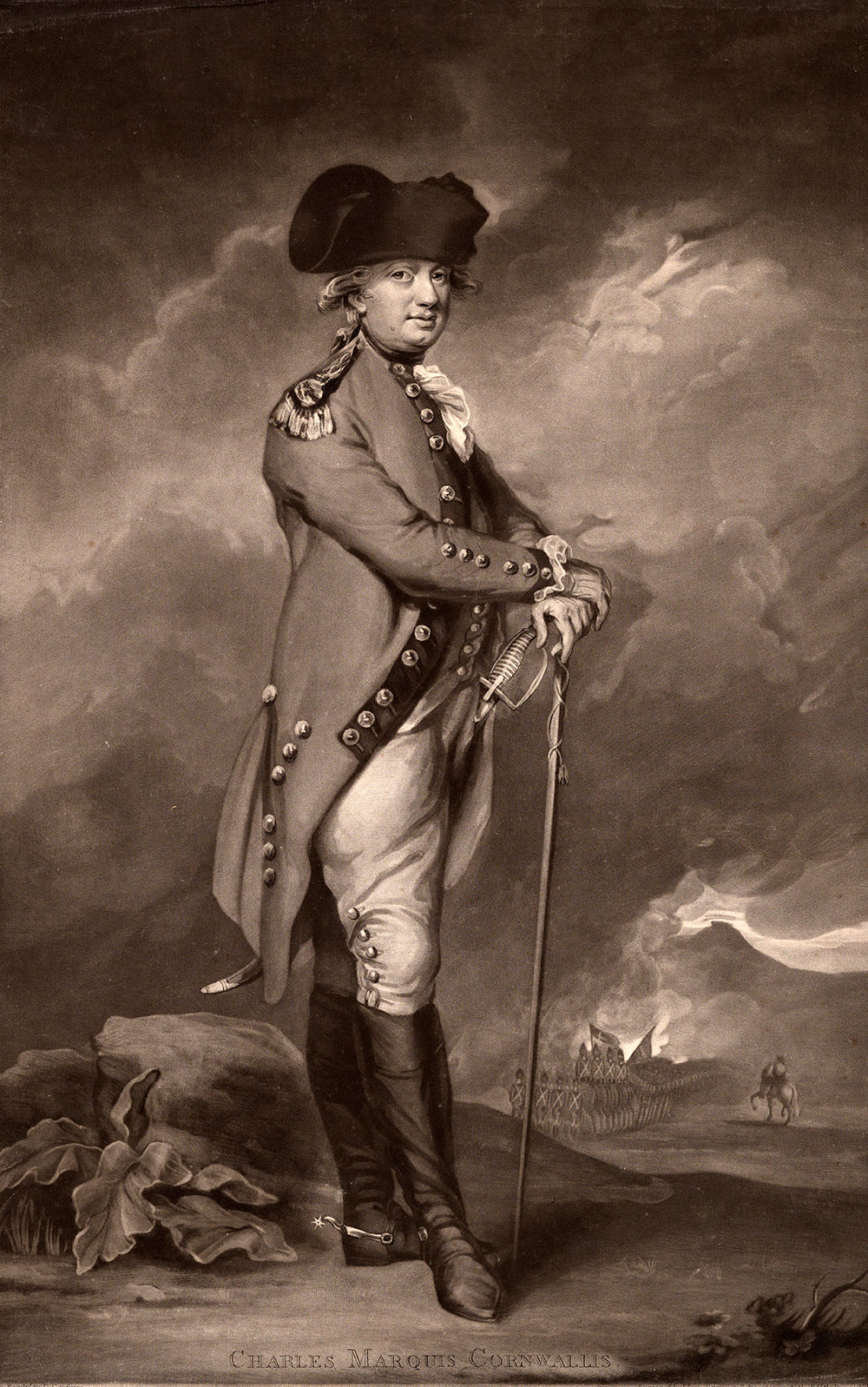 Cornwallis, circa 1793. National Portrait Gallery.