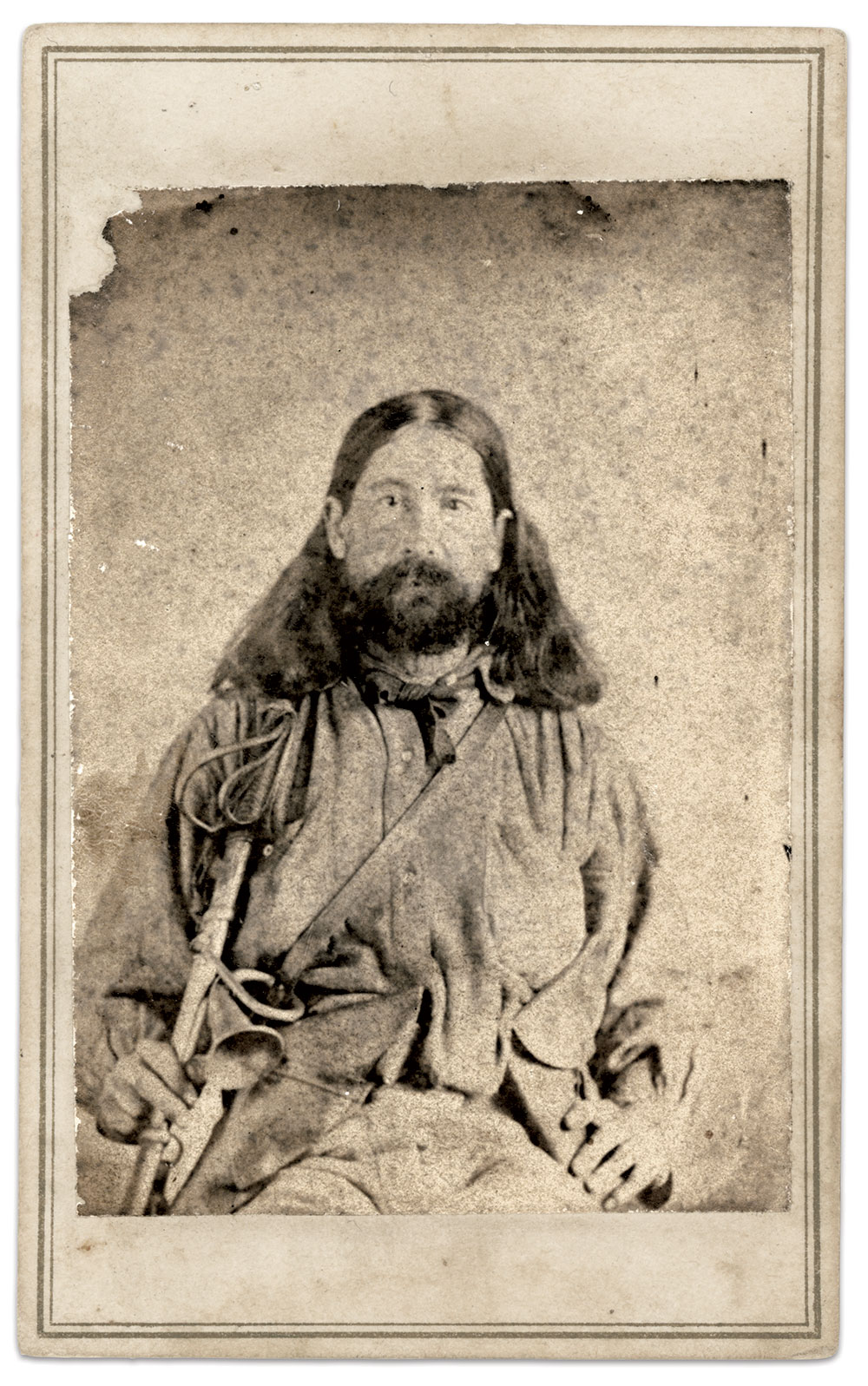 Carte de visite by an unidentified photographer.