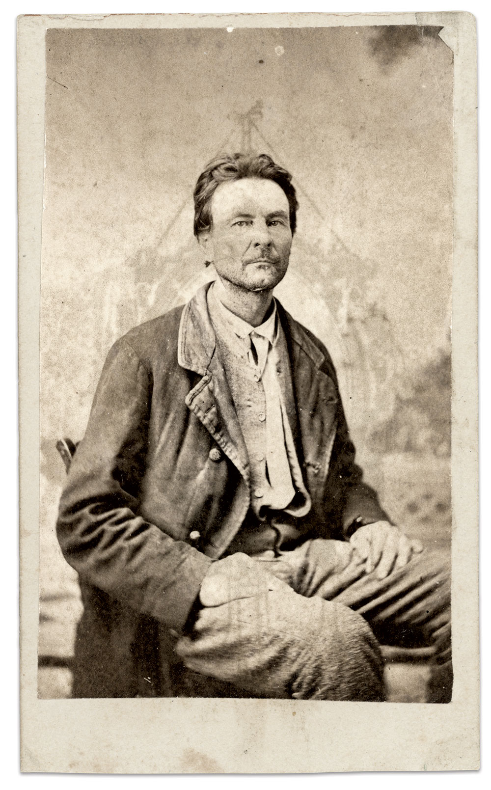 Carte de visite by Thomas J. Merritt of Nashville, Tenn.