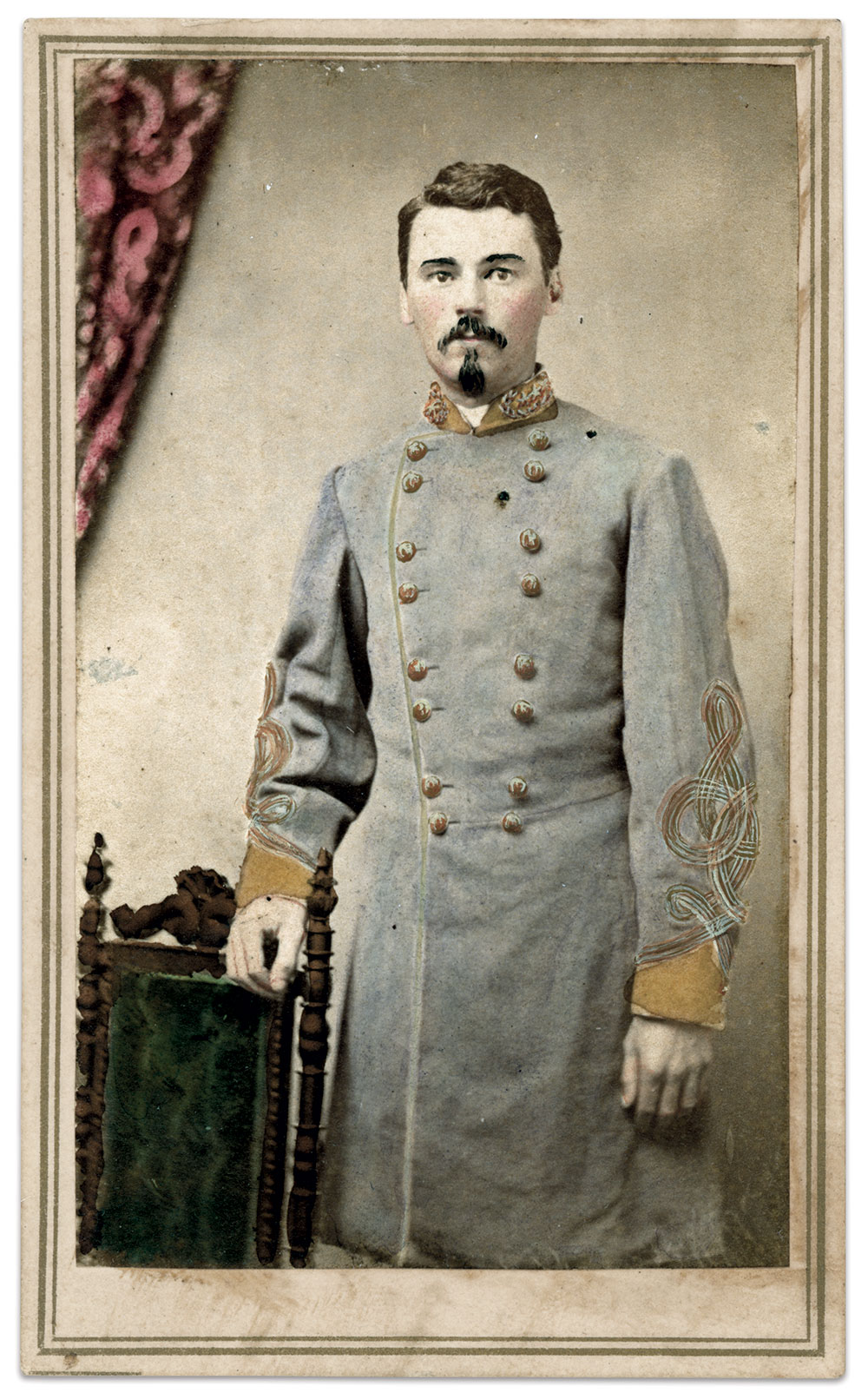 Carte de visite by Howell & Brown of Savannah, Ga.