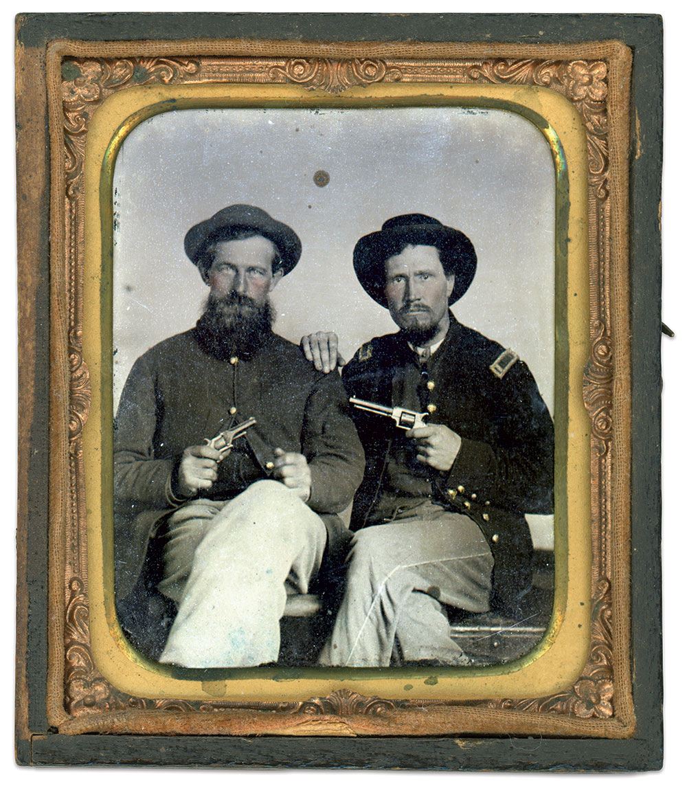 Sixth plate tintype by an unidentified photographer. David Yunt Collection.
