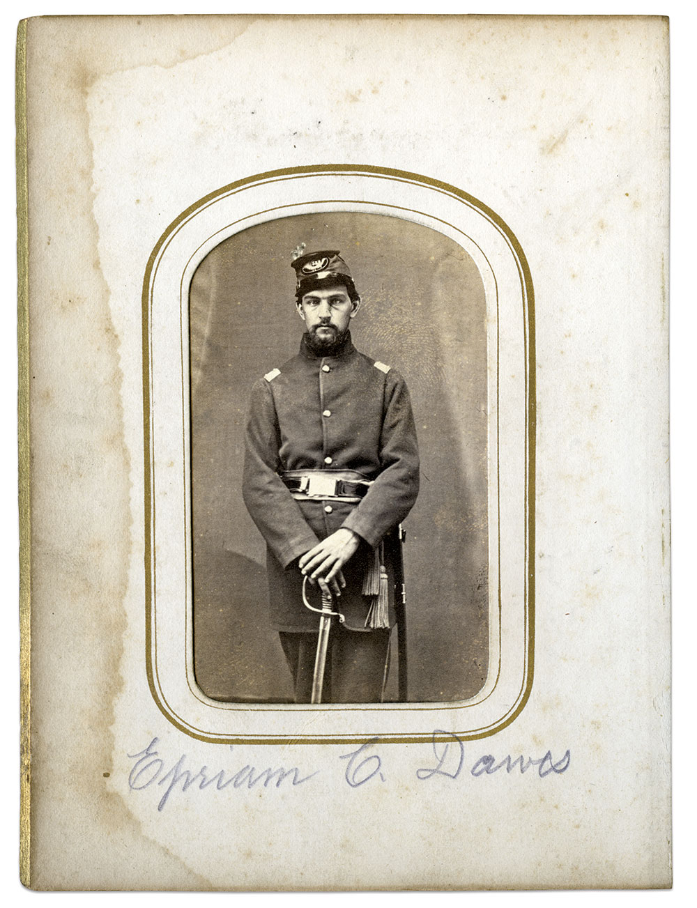 Dawes, pictured prior to his wounding at the Battle of Dallas. Courtesy of Marietta College Legacy Library.