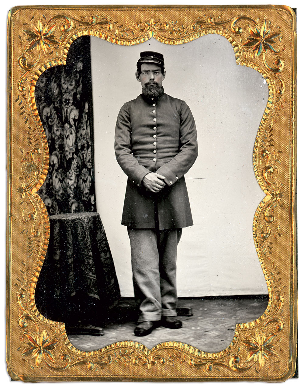 William Marshall. Quarter-plate tintype by an unidentified photographer.