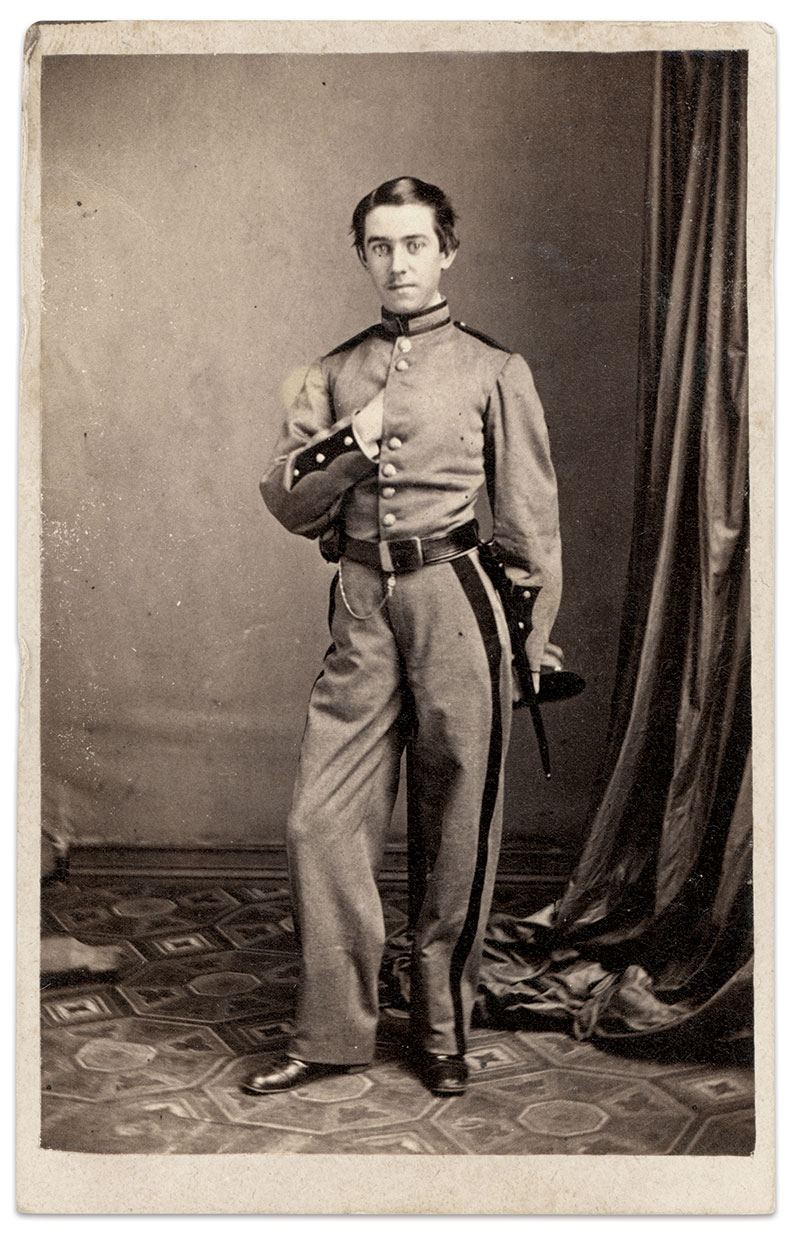 Thorp, prior to his activation during the Gettysburg Campaign. Carte de visite by S. Friedlaender of New York City. Author’s collection.