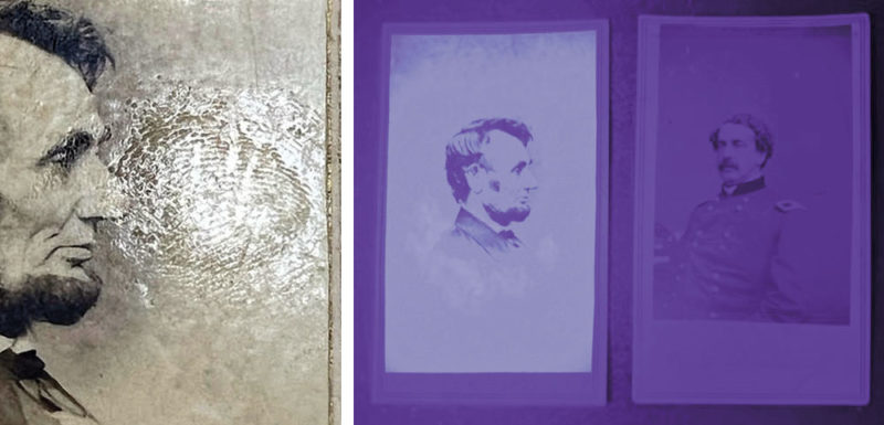 A modern forgery of an Abraham Lincoln carte de visite