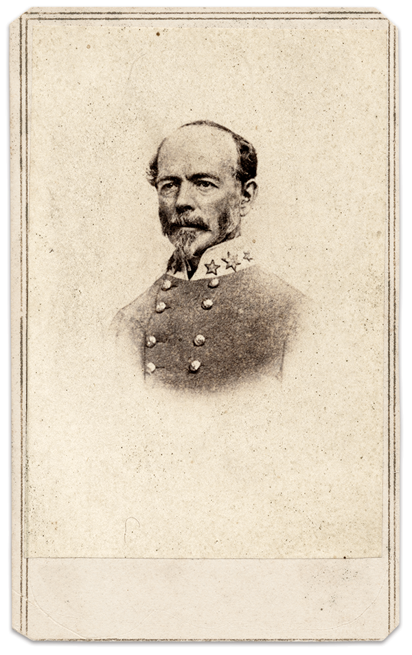 General Joseph E. Johnston. Carte de visite by Edward and Henry T. Anthony of New York City. National Portrait Gallery.