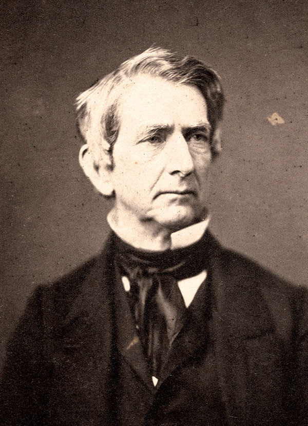 OPEN ARMS POLICY: Secretary of State Seward advocated the promotion of European military leaders to the rank of general in the U.S. Army. National Portrait Gallery.