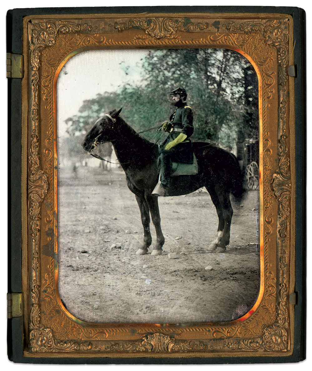 Half-plate ambrotype by an unidentified photographer. Rich Jahn Collection.