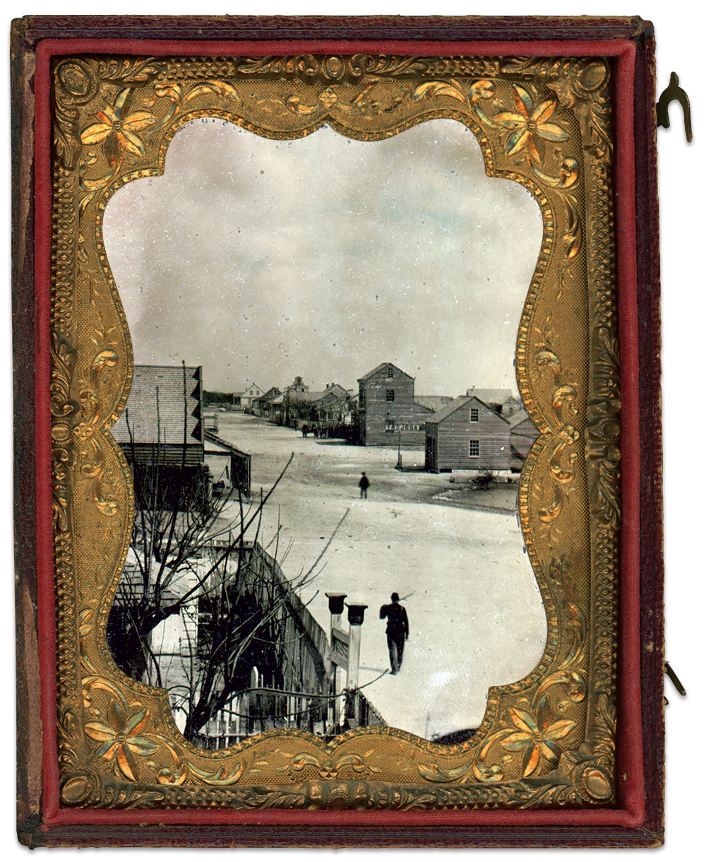 Quarter-plate tintype by an unidentified photographer. Rich Jahn Collection.