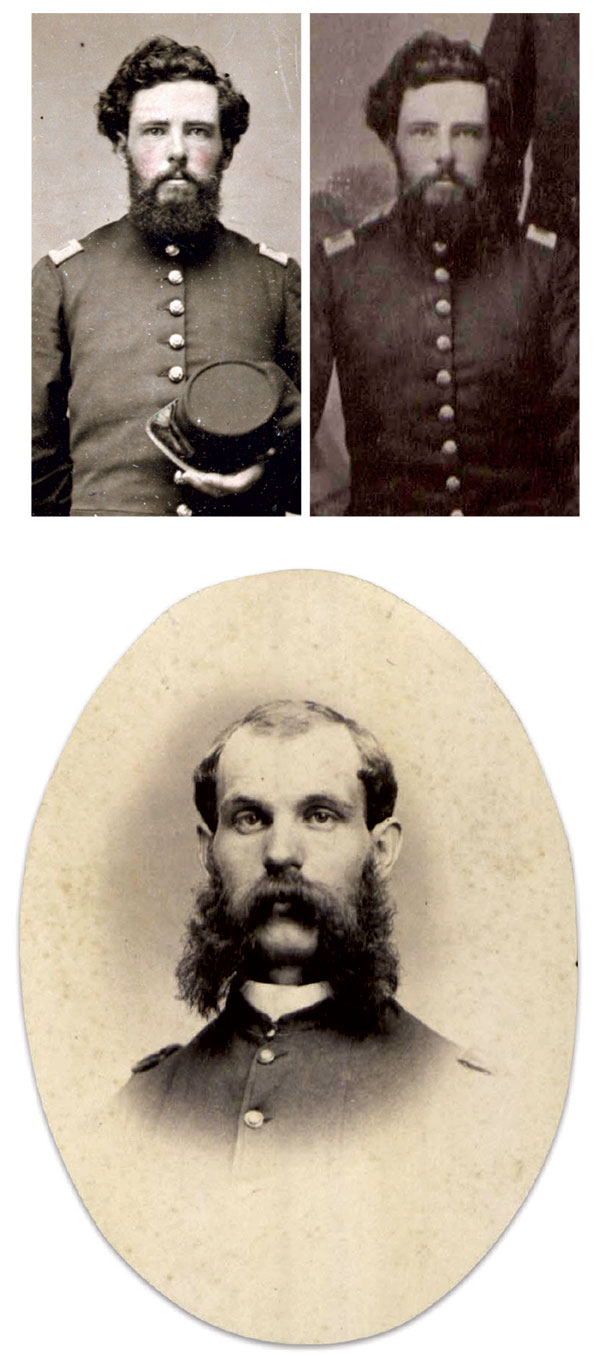 Another, completely different man also identified as Dewhurst. Print by an unidentified photographer.U.S. Army Heritage and Education Center.