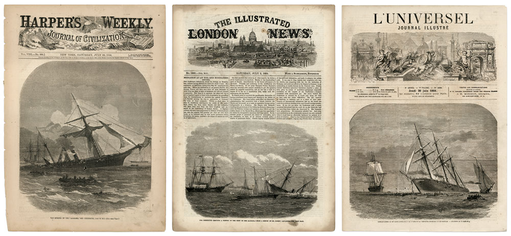 The epic dual made front-page news in American, English and French illustrated newspapers. Author’s Collection.