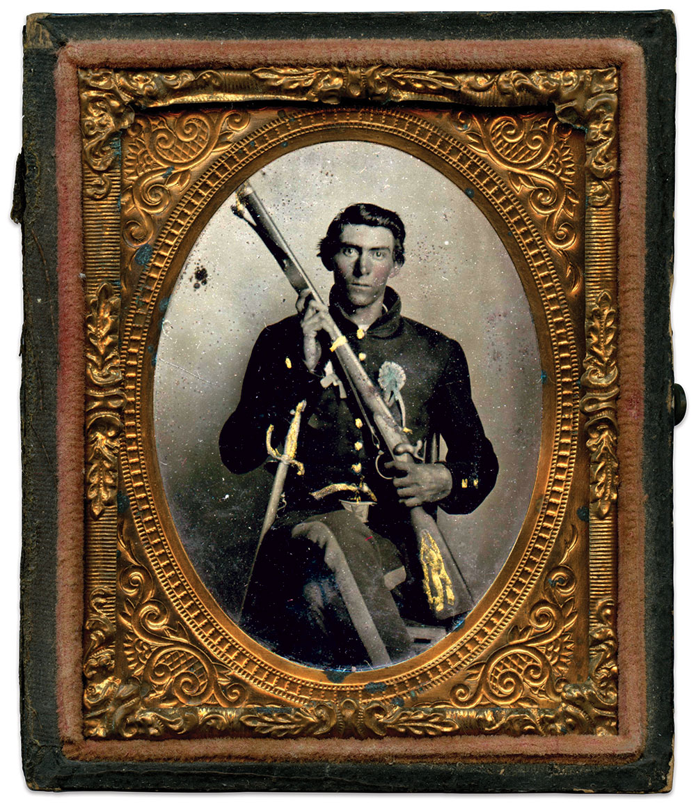 Ninth-plate tintype by an unidentified photographer. Daniel Taylor Collection.