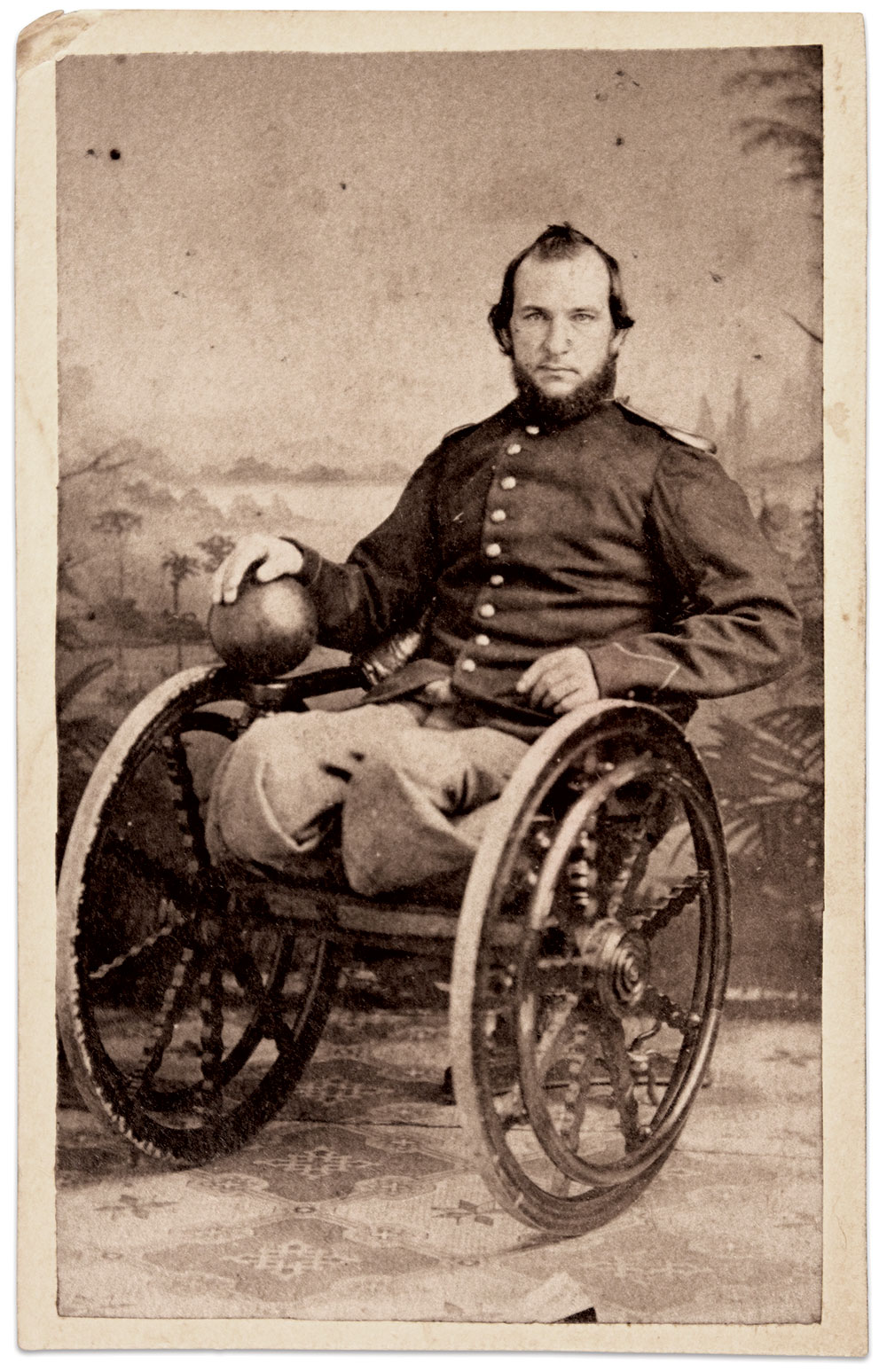 Carte de visite by an unidentified photographer. Buck Zaidel Collection.