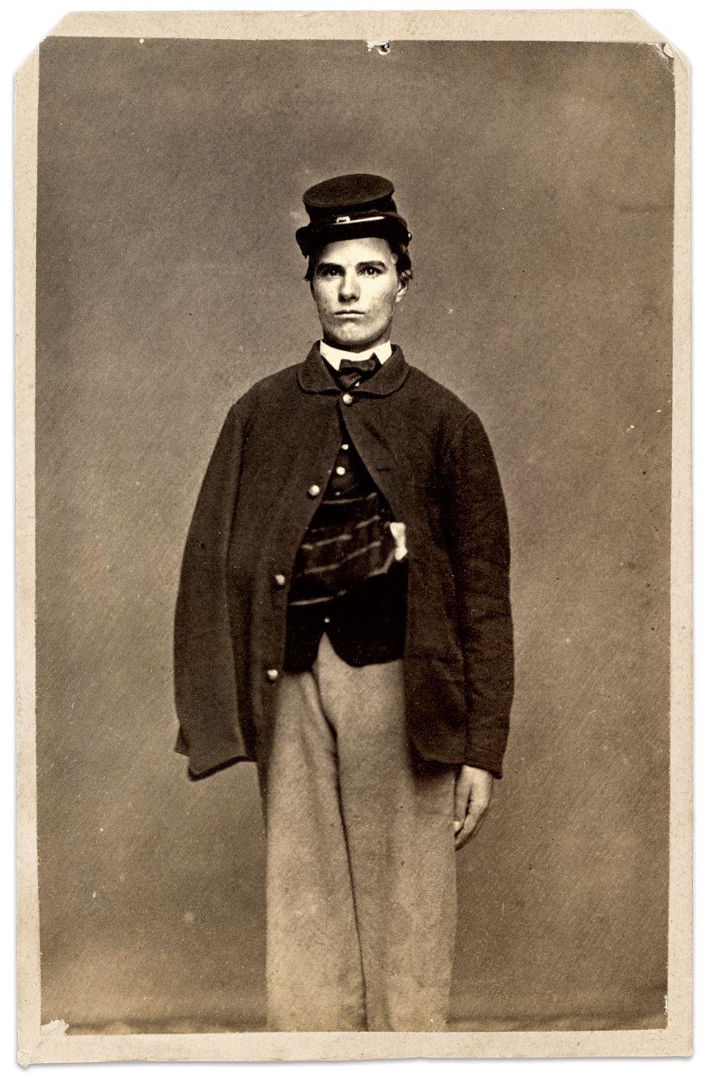 Carte de visite by N.S. Bennett of Alexandria, Va. Ronald S. Coddington Collection.