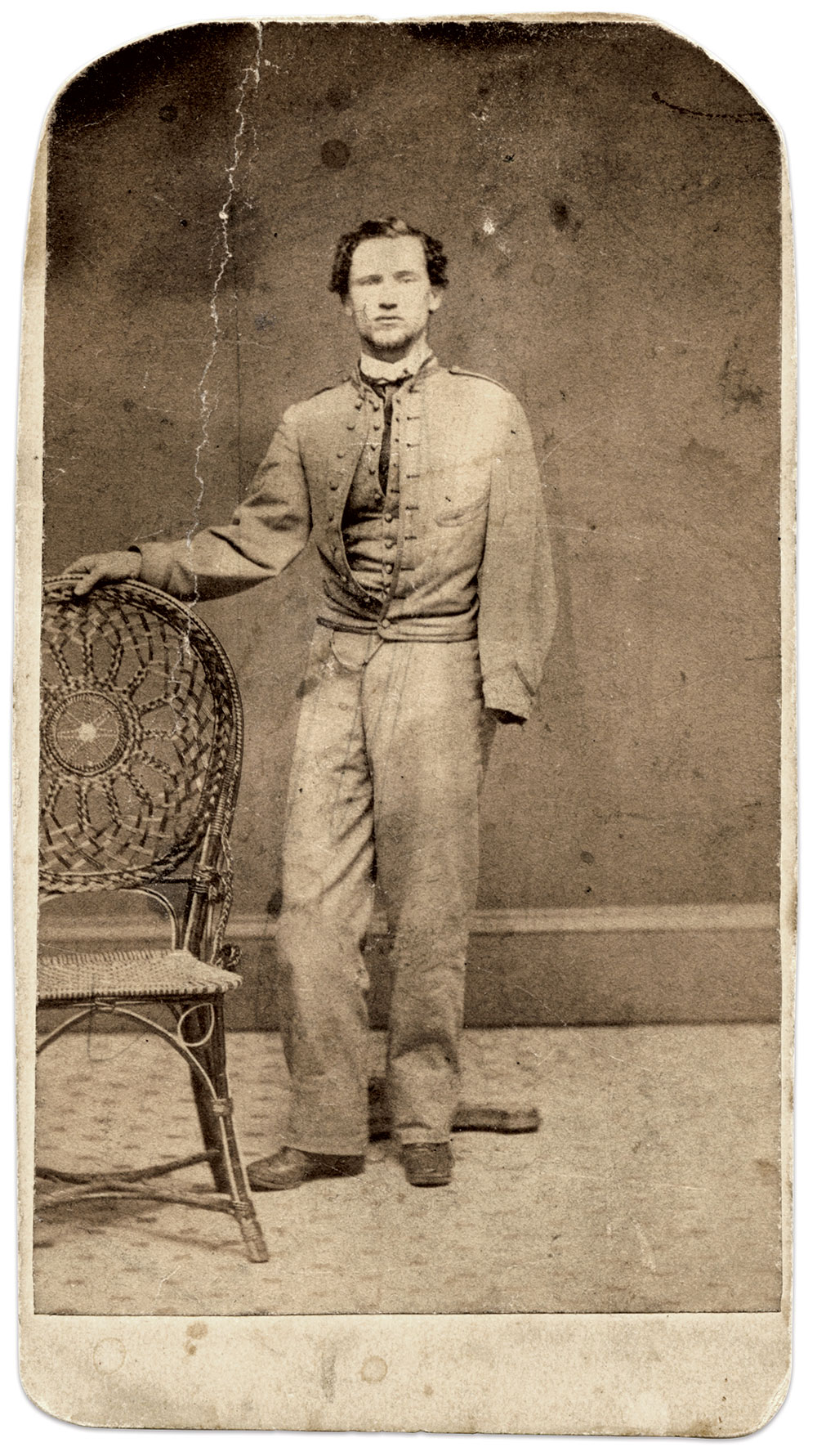 Carte de visite by Fuller of Madison, Wis. Jim Rivest Collection.