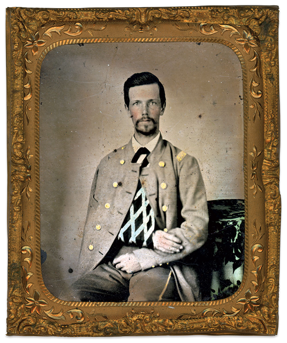 Sixth-plate tintype by an unidentified photographer. Dan Schwab Collection.