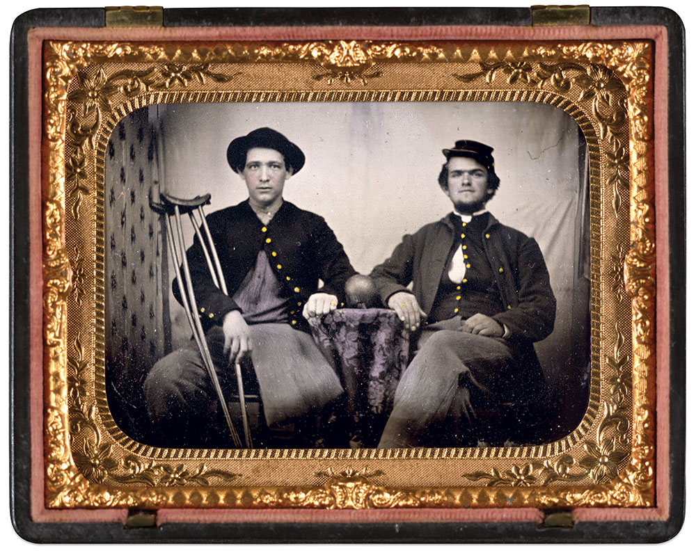 Quarter-plate tintype by an unidentified photographer. The Liljenquist Family Collection at the Library of Congress.
