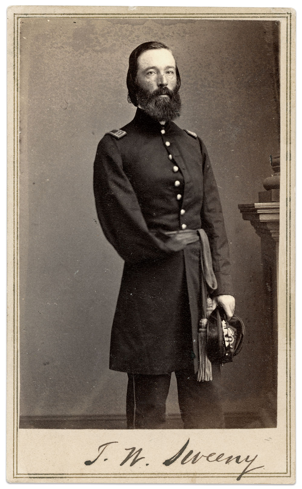 Carte de visite by an unidentified photographer. Rich Jahn Collection.