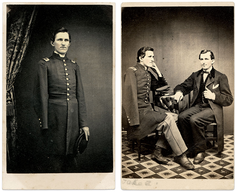 Cartes de visite by D.W. Boss of Mechanicsburg, Pa. Ronald S. Coddington Collection.