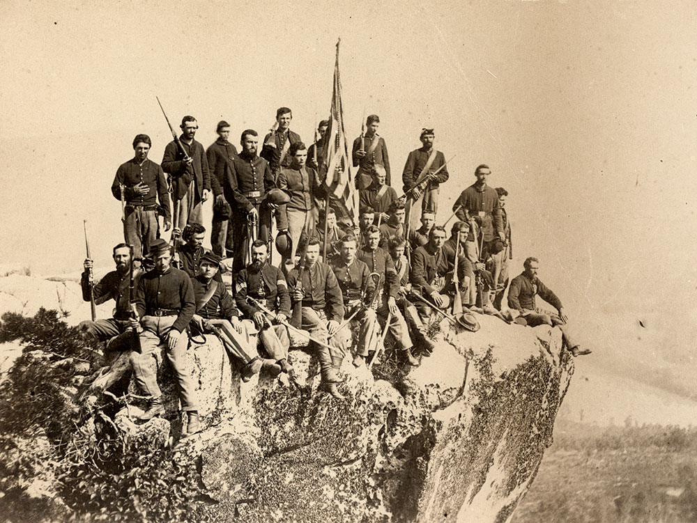 Albumen print attributed to Robert M. and James B. Linn of Chattanooga, Tenn. Rick Carlile Collection.