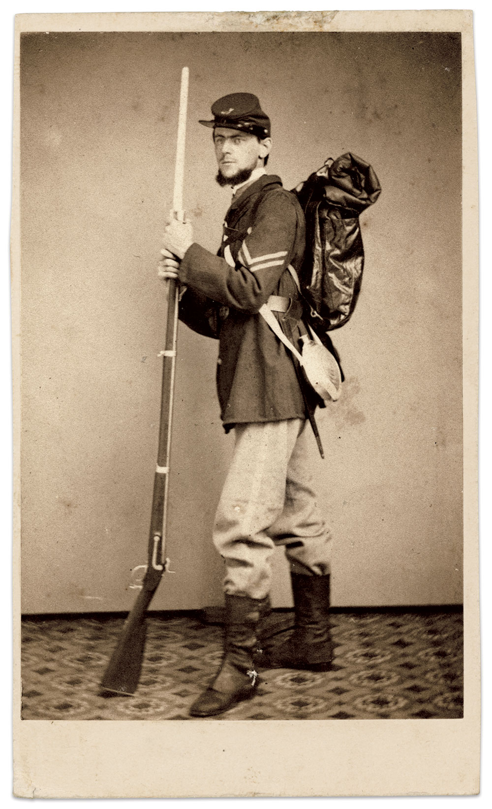 Carte de visite by Gihon & Rixonof Philadelphia, Pa.