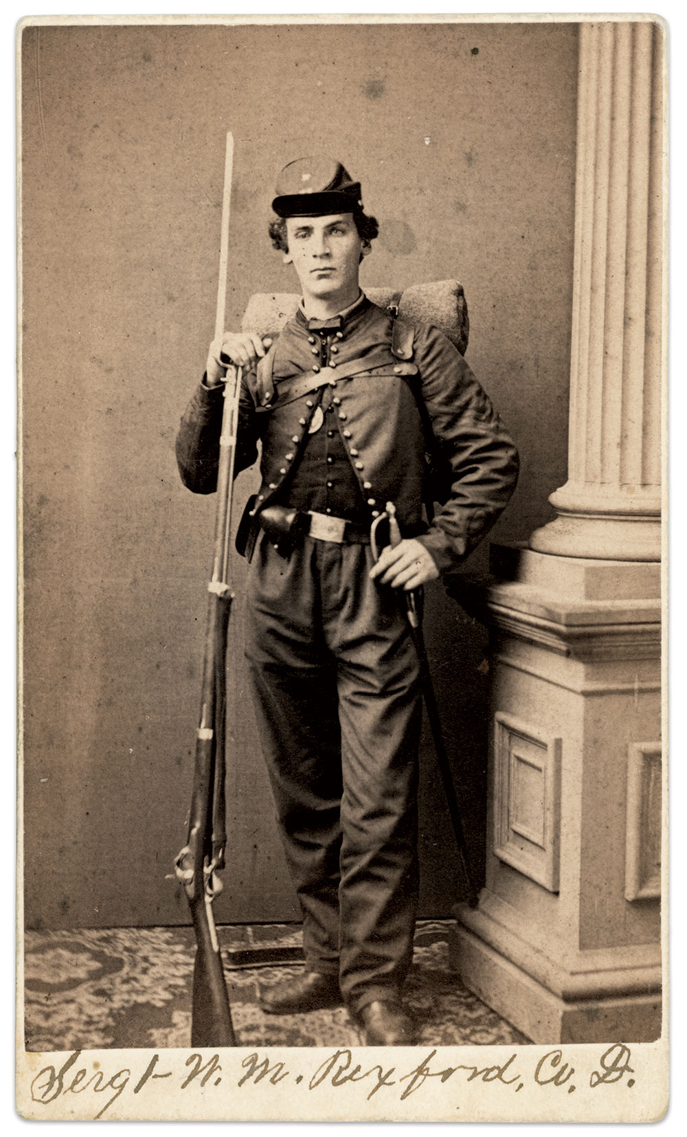 Carte de visite by an unidentified photographer.