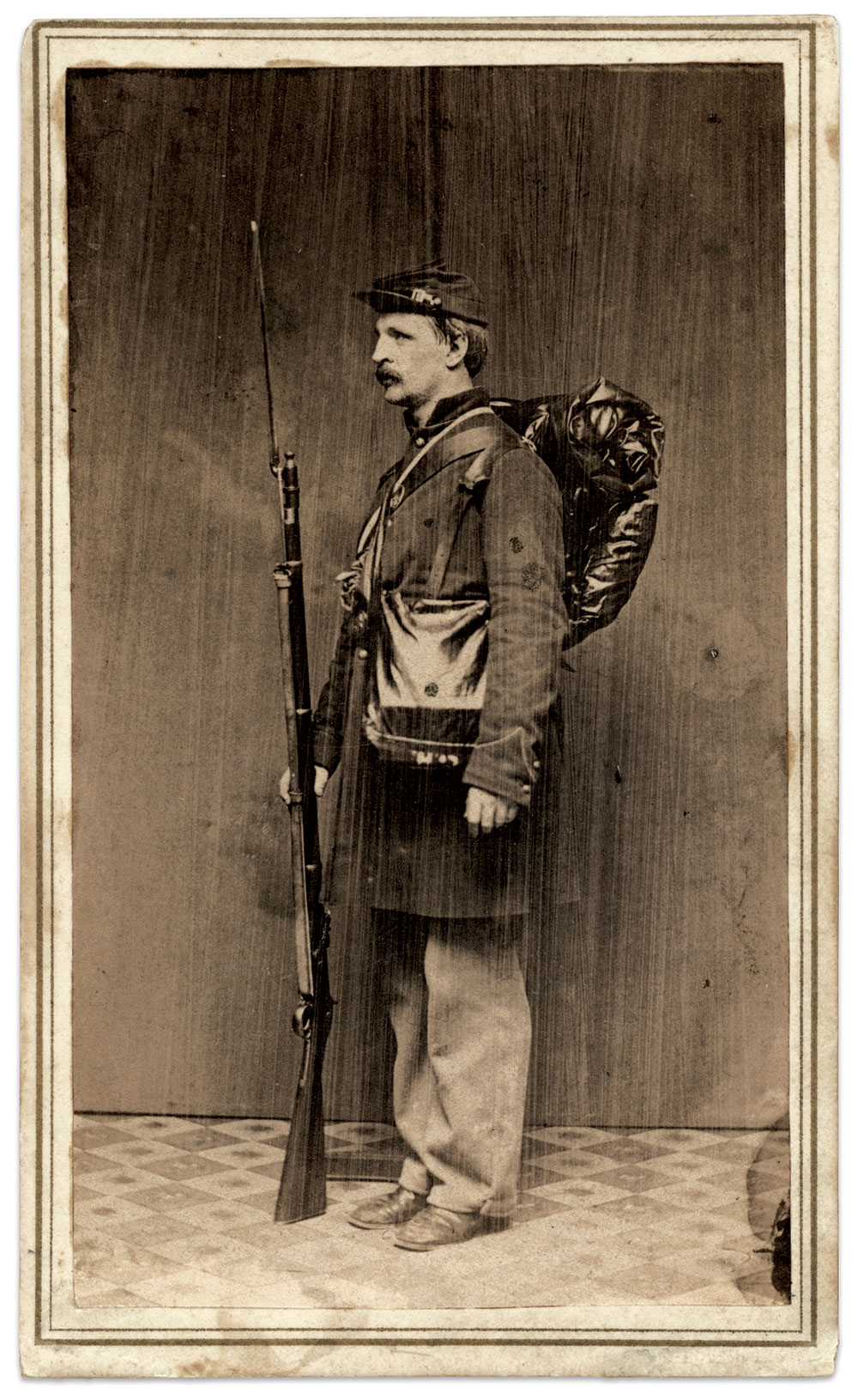 Carte de visite by S. Bruckner of Yonkers, N.Y.