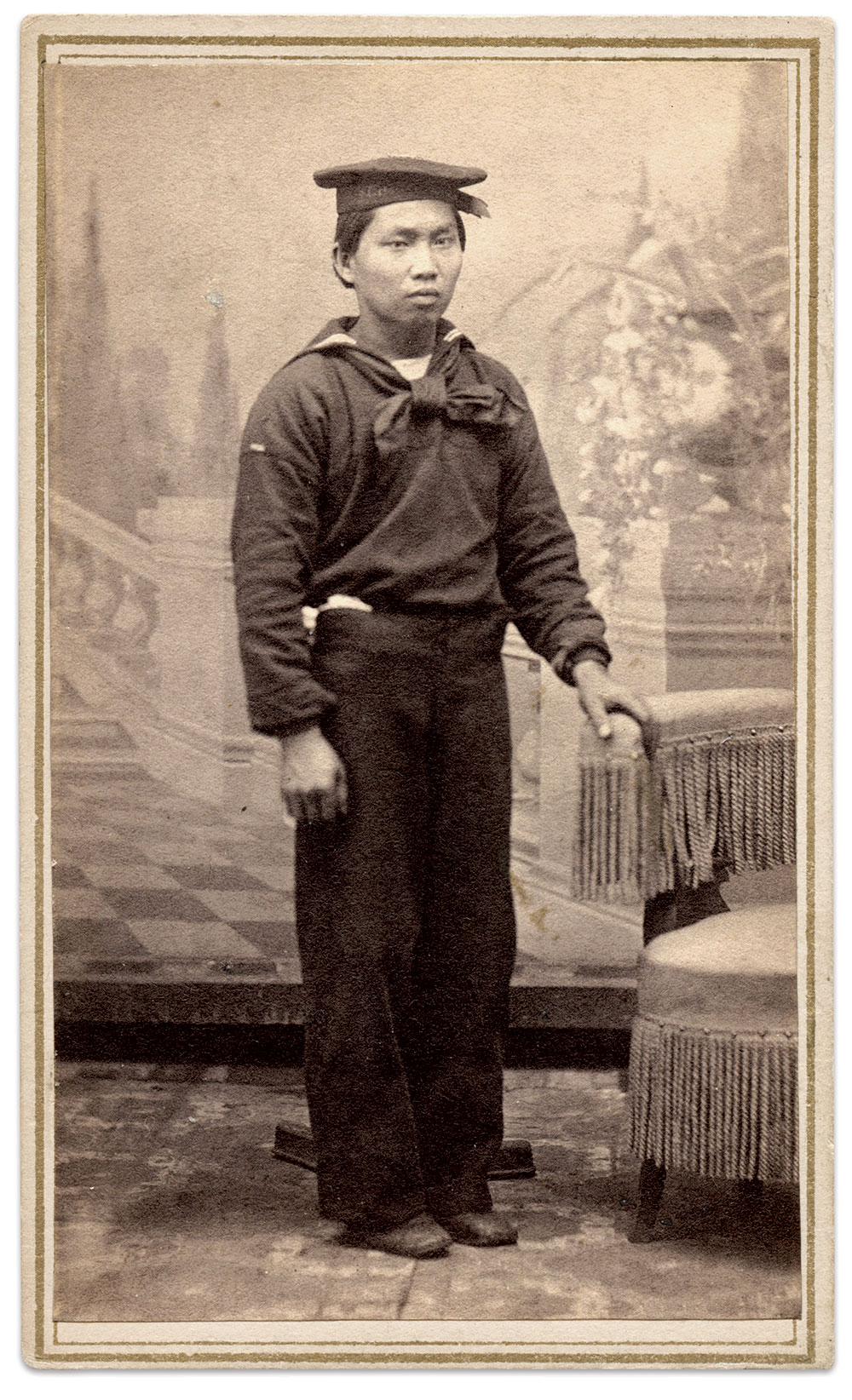 Carte de visite by Cornelius Murrett Van Orsdell of Wilmington, N.C. Paul Russinoff Collection.