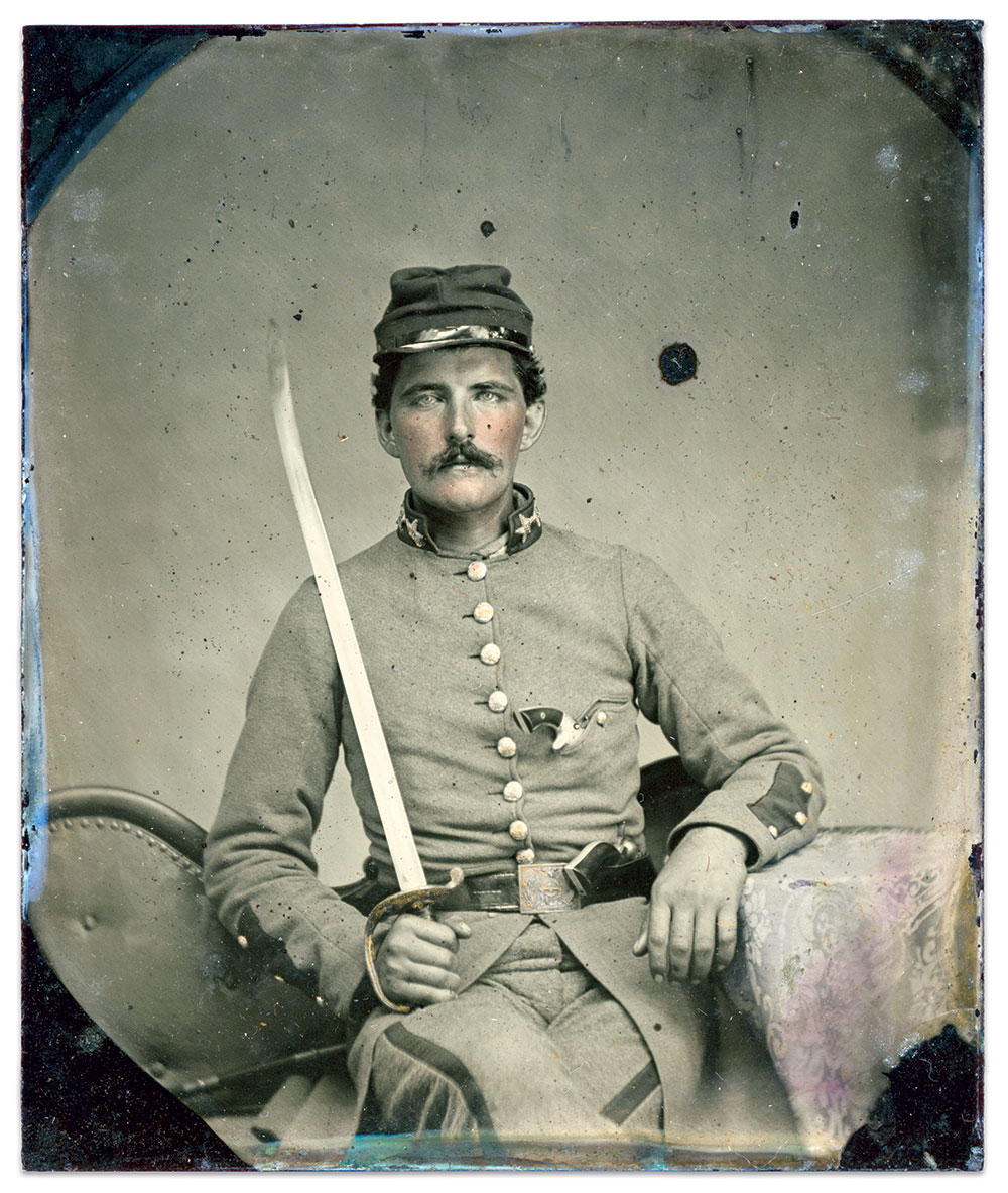 Sixth-plate ambrotype by an unidentified photographer.