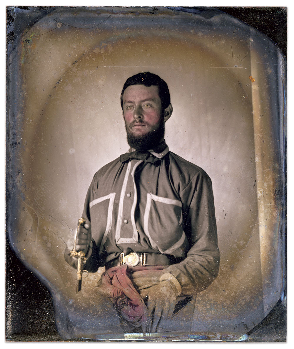 Sixth-plate tintype by an unidentified photographer.