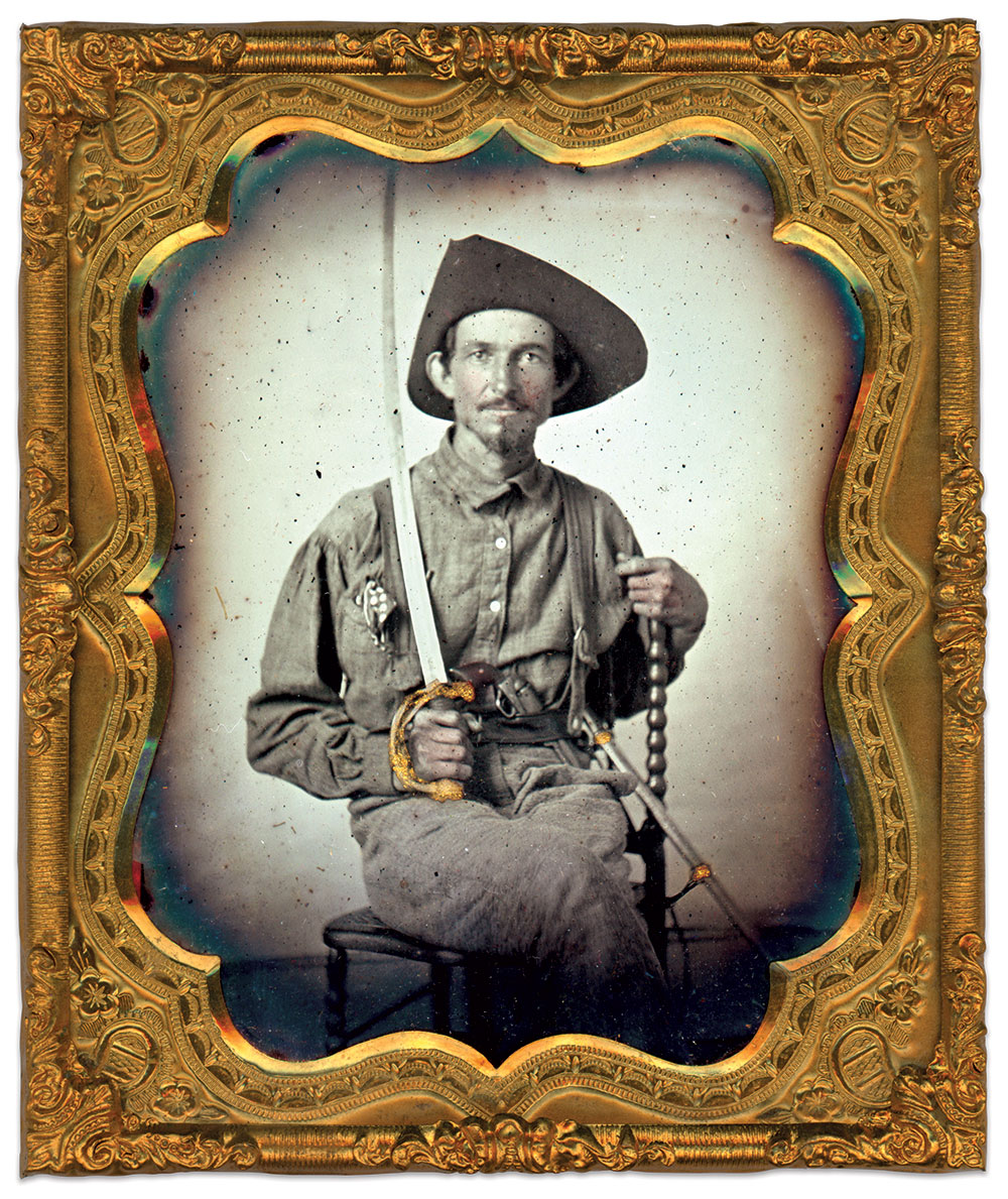 Sixth-plate ambrotypeby an unidentified photographer.