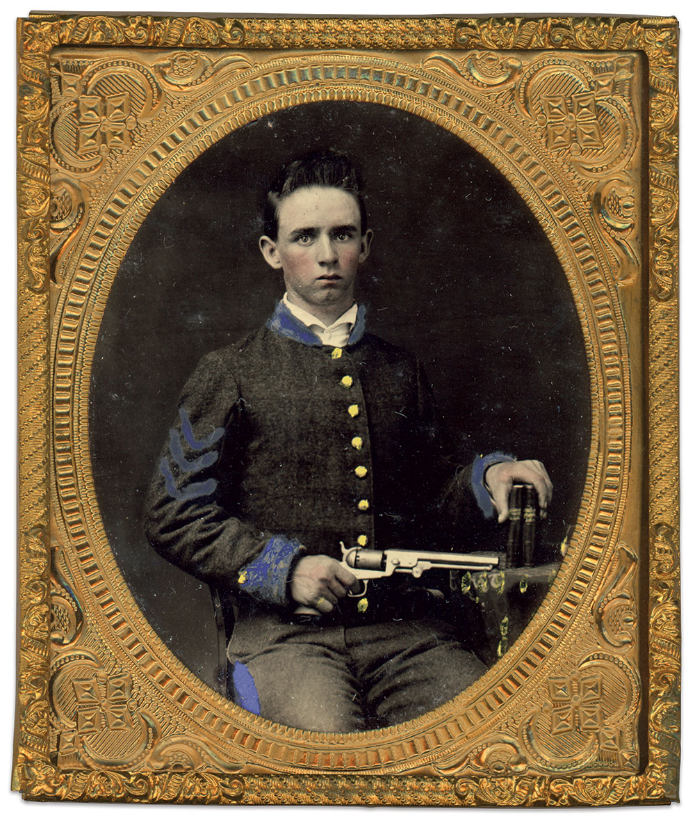 Sixth-plate ambrotype attributed to a Memphis, Tenn., photographer.
