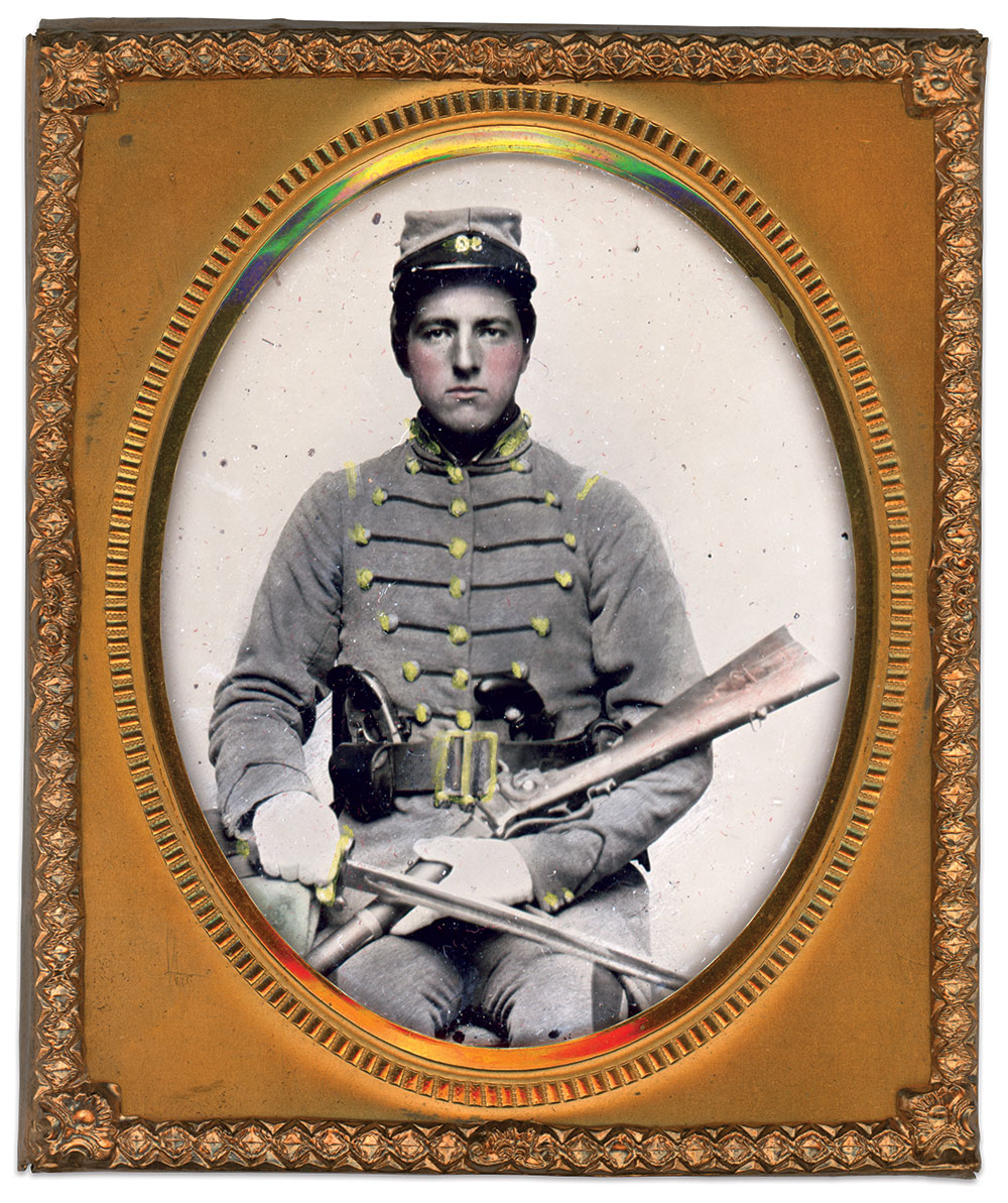 Sixth-plate ambrotype by an unidentified photographer.