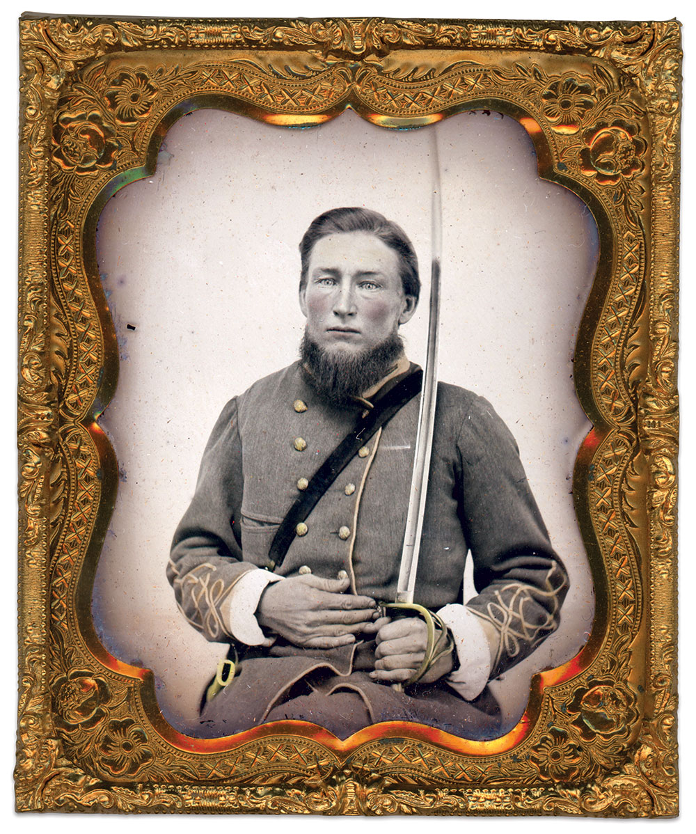 Sixth-plate ambrotype by an unidentified photographer.