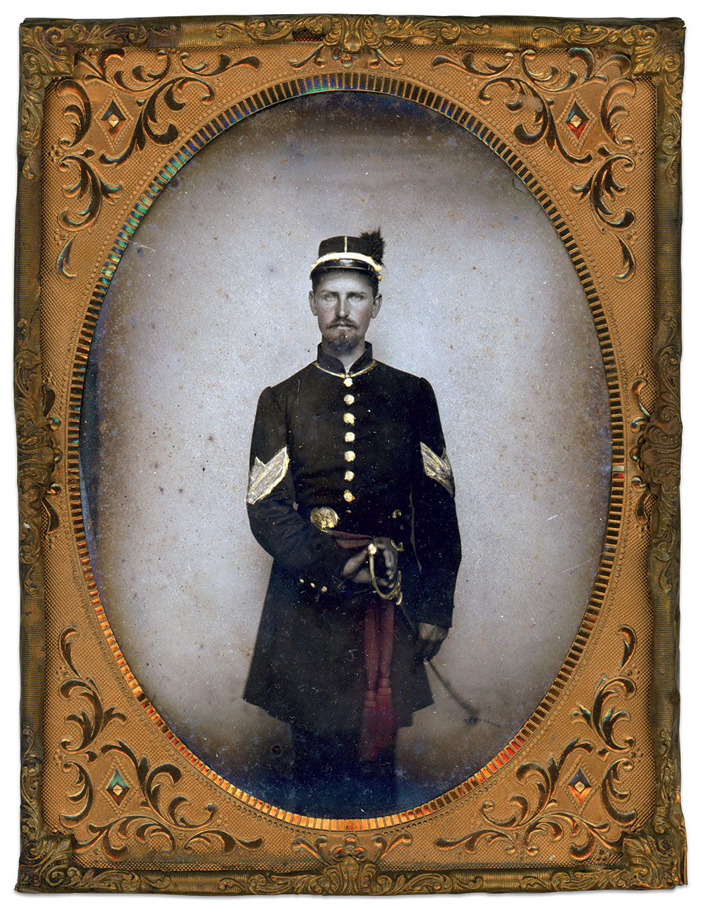 Half-plate tintype by an unidentified photographer.