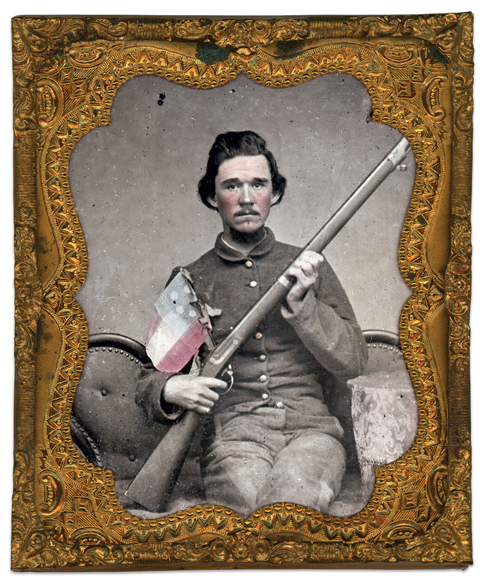 Sixth-plate ambrotype by an unidentified photographer.