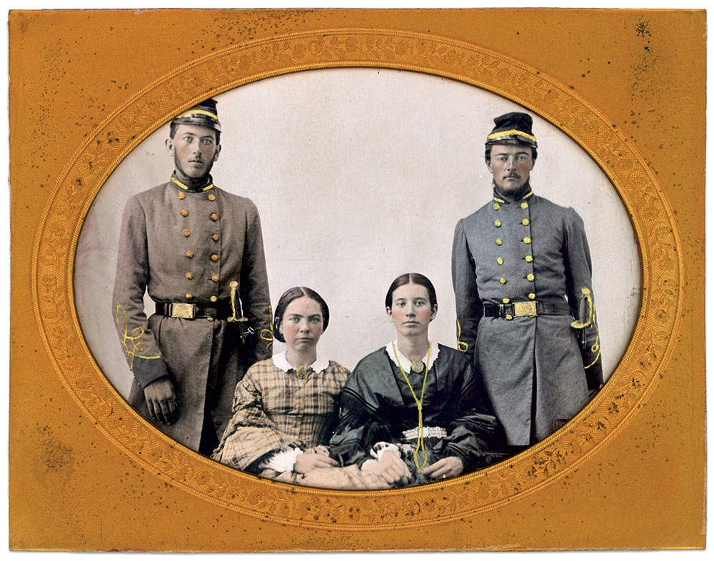 Half-plate tintype by an unidentified photographer.