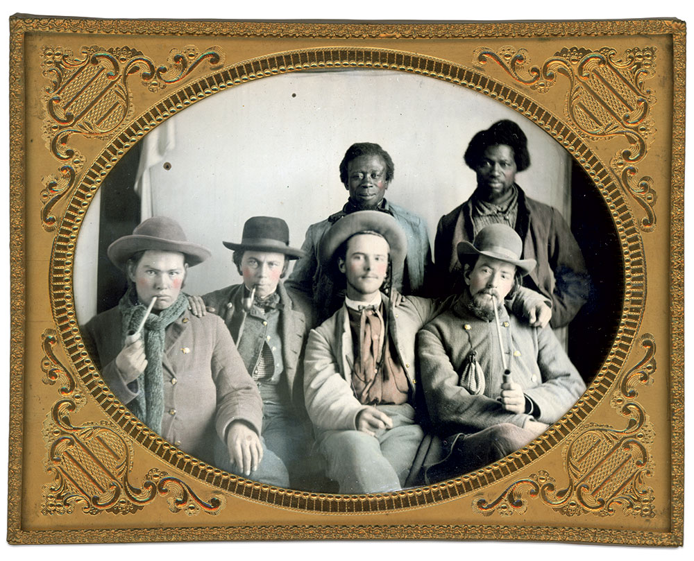 Half-plate tintype by an unidentified photographer.