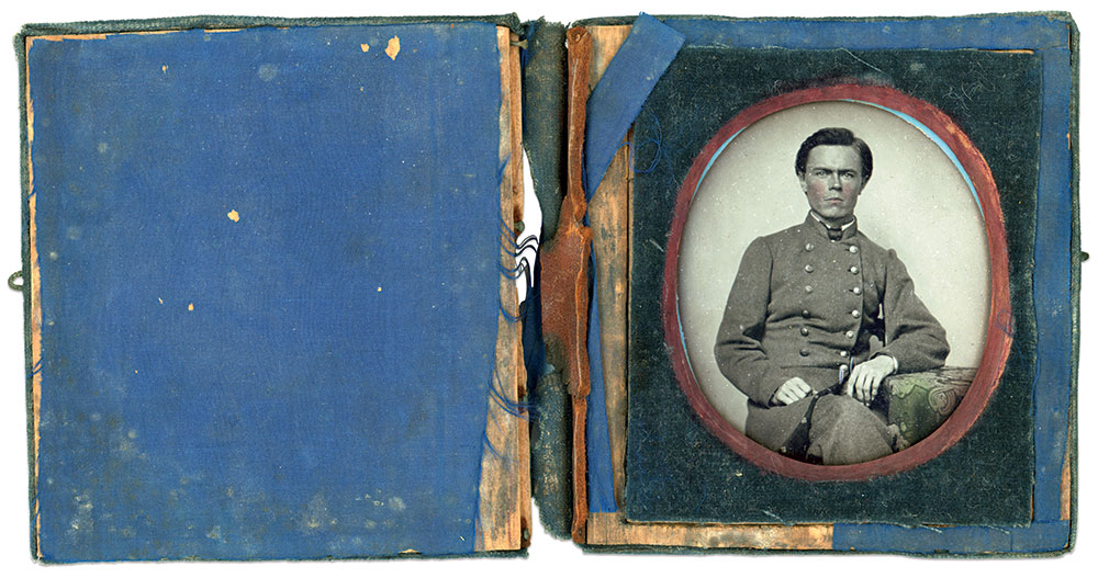 Sixth-plate tintype by an unidentified photographer.