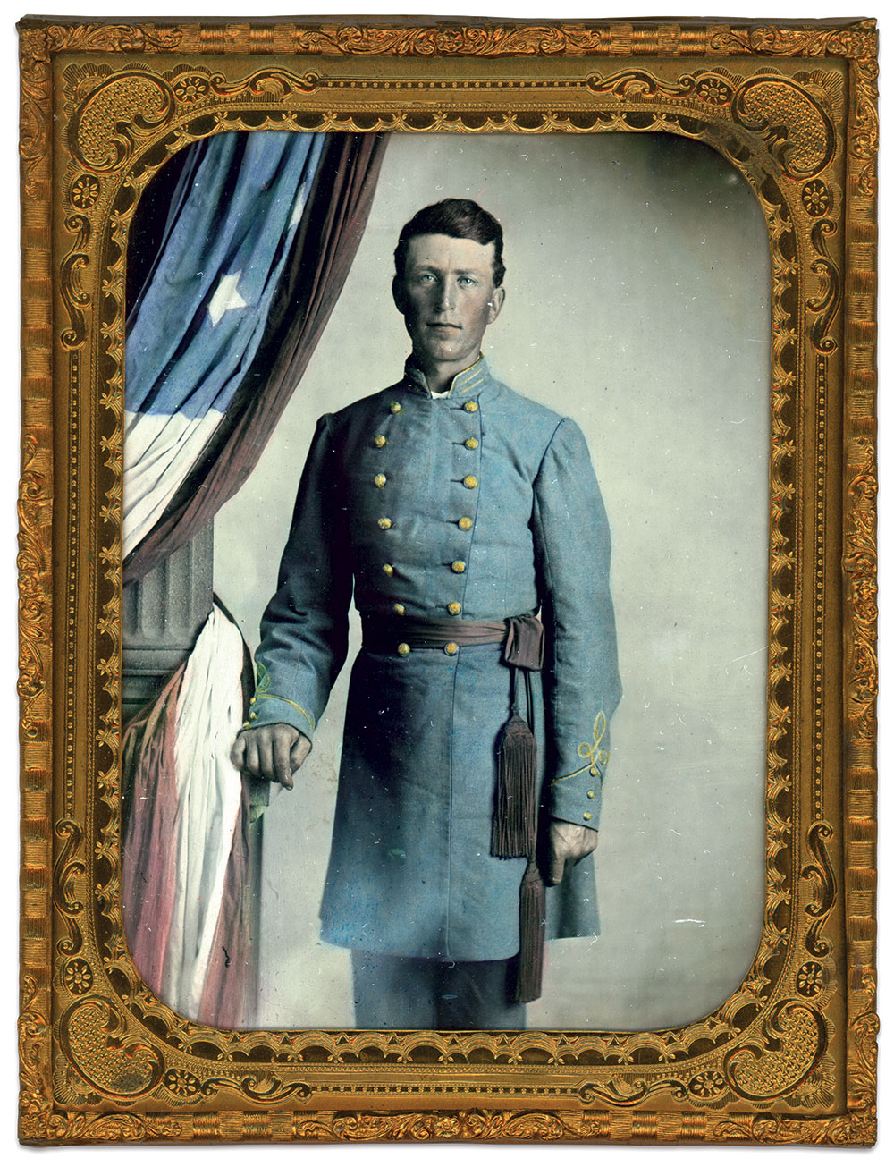 Half-plate ambrotype by an unidentified photographer.