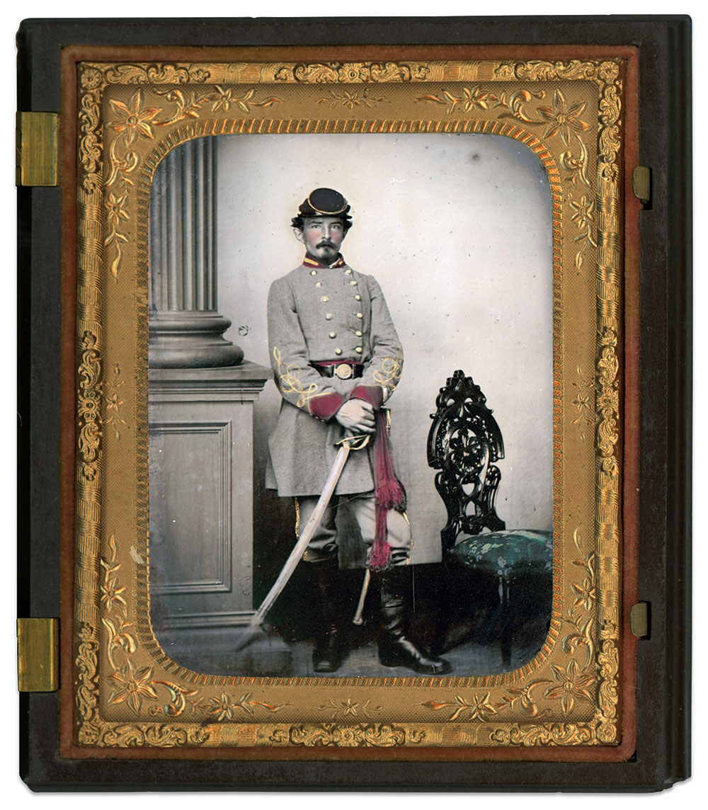 Half-plate ambrotype. 