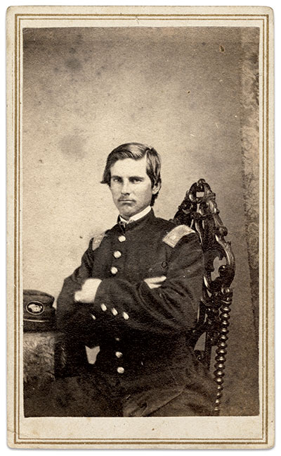 Armes, circa 1863. Carte de visite by Penn & Co. of Washington, D.C. Jim Quinlan Collection.