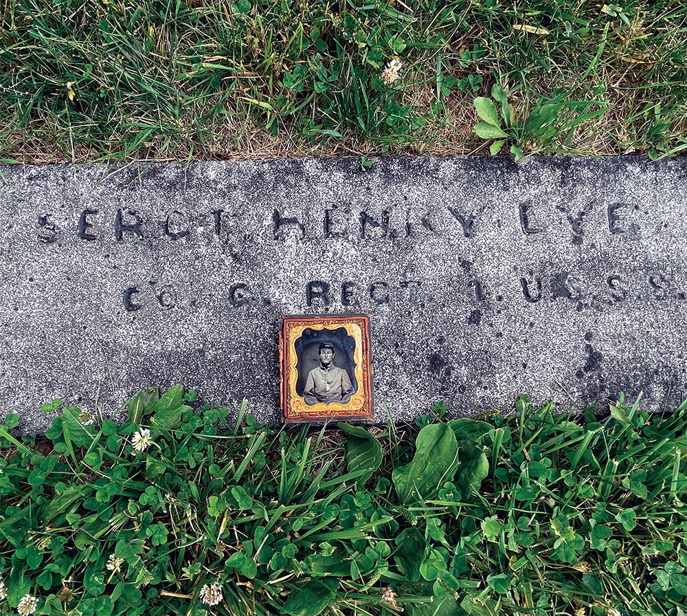 Henry’s remains rest in the U.S. Regulars Plot, Section B, Site 34. Courtesy of the author.